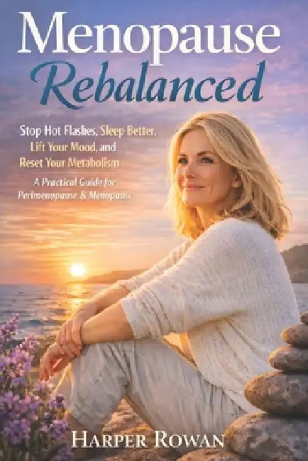 Menopause Rebalanced: Stop Hot Flashes, Sleep Better, Lift Your Mood, and Reset Your Metabolism-A Practical Guide for Perimenopause & Menopause by Harper Rowan