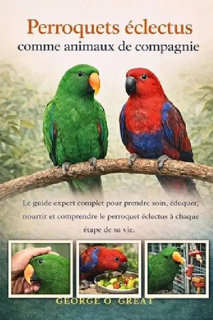 Perroquets Éclectus Comme Animaux de Compagnie: Le guide expert complet pour prendre soin, éduquer, nourrir et comprendre le perroquet éclectus à chaq by George O. Great