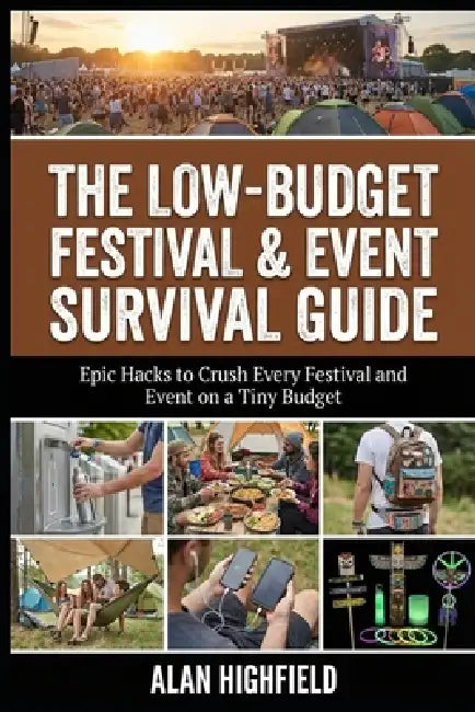 Low-Budget Festival & Event Survival Guide: Epic Hacks to Crush Every Festival and Event on a Tiny Budget by Alan Highfield