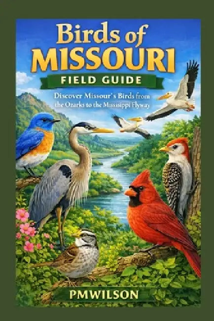 Birds of MISSOURI FIELD GUIDE: Discover Missouri's Birds from the Ozarks to the Mississippi Flyway by Pm Wilson