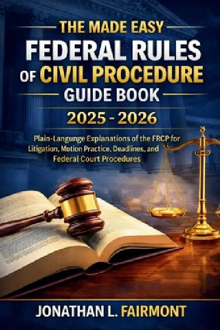 The Made Easy Federal Rules of Civil Procedure Guide Book 2025 - 2026: Plain-Language Explanations of the FRCP for Litigation, Motion Practice, Deadli by Jonathan L Fairmont