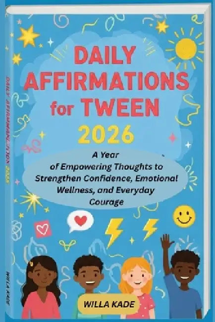 Daily Affirmations for Tweens 2026: A Year of Empowering Thoughts to Strengthen Confidence, Emotional Wellness, and Everyday Courage by Willa Kade