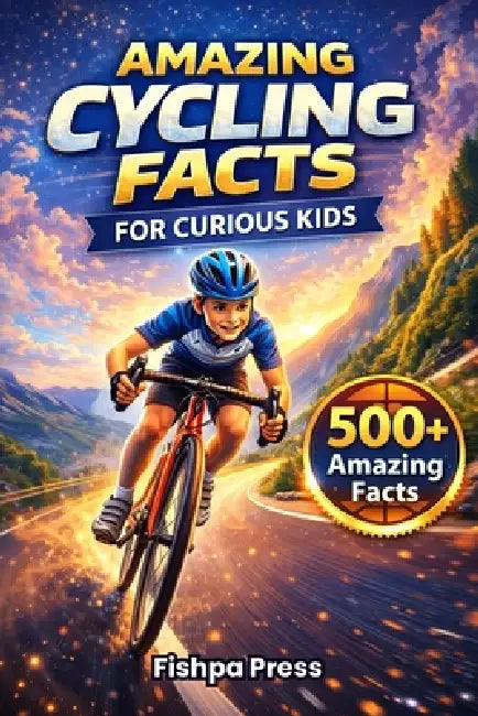 Amazing Cycling Facts for Curious Kids: 500+ Fun, Fascinating & True Cycling Facts for Kids Ages 8-14 by Fishpa Press