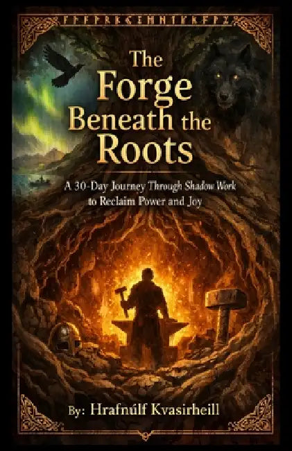 The Forge Beneath the Roots: A 30-Day Journey Through Norse Shadow Work to Reclaim Power and Joy by Hrafnúlf Kvasirheill