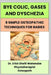 Bye Colic, Gases and Dyschesia: 8 Simple Osteopathic Techniques for Babies by Erick Watanabe