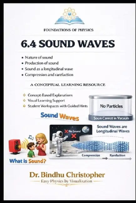 6.4 Sound Waves: A Conceptual Learning Resource in physics by Bindhu Christopher