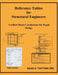 Reference Tables for Structural Engineers: Verified Hand-Calculations for Rapid Design by Saad Hasan Tantawi (Pe)