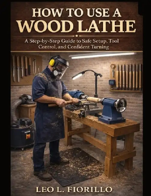 How To Use A Wood Lathe: A Step-by-Step Guide to Safe Setup, Tool Control, and Confident Turning by Leo L. Fiorillo