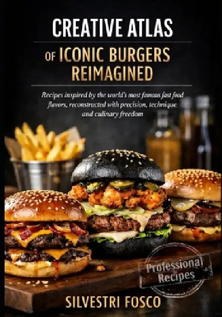 Creative Atlas of Iconic Burgers Reimagined: Recipes inspired by the world's most famous fast food flavors, reconstructed with precision, technique, a by Fosco Silvestri