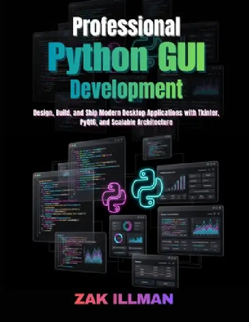 Professional Python GUI Development: Design, Build, and Ship Modern Desktop Applications with Tkinter, PyQt6, and Scalable Architecture by Zak Illman