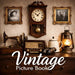 Vintage Picture Book: For Alzheimer's Patients and Seniors With Dementia by Picturistic Minds