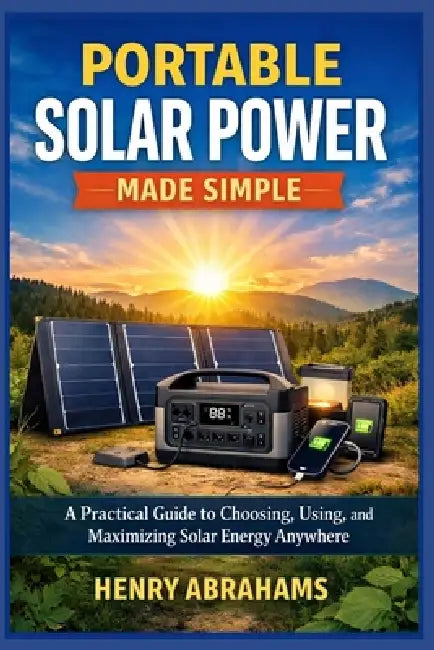 Portable Solar Power Made Simple: A Practical Guide to Choosing, Using, and Maximizing Solar Energy Anywhere by Henry Abrahams