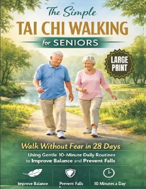 The Simple Tai Chi Walking for Seniors: Walk Without Fear in 28 Days Using Gentle 10-Minute Daily Routines to Improve Balance and Prevent Falls by Liang Foster