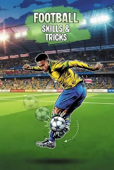 Football Skills and Tricks: 20 Essential Moves to Master the Pitch: A Step-by-Step Handbook with History, Legends, and Pro Coaching Tips by Sports Art Creations