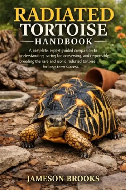 Radiated Tortoise Handbook: A complete, expert-guided companion to understanding, caring for, conserving, and responsibly breeding the rare and iconic by Jameson Brooks