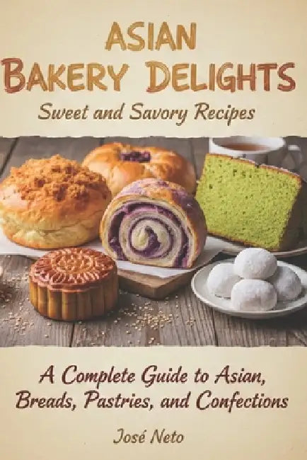 Asian Bakery Delights: Sweet and Savory Recipes: A Complete Guide to Asian Breads, Pastries, and Confections by José Neto