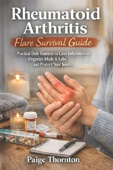 Rheumatoid Arthritis Flare Survival Guide: Practical Daily Routines to Calm Inflammation, Organize Meds & Labs, and Protect Your Joints by Paige Thornton