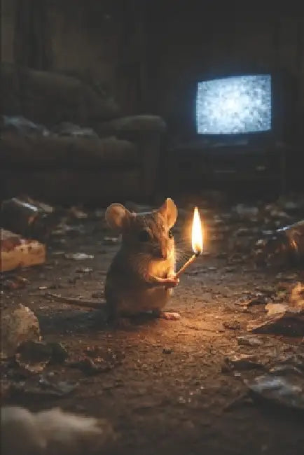 A Mouse with Matches by John Louis Nagy