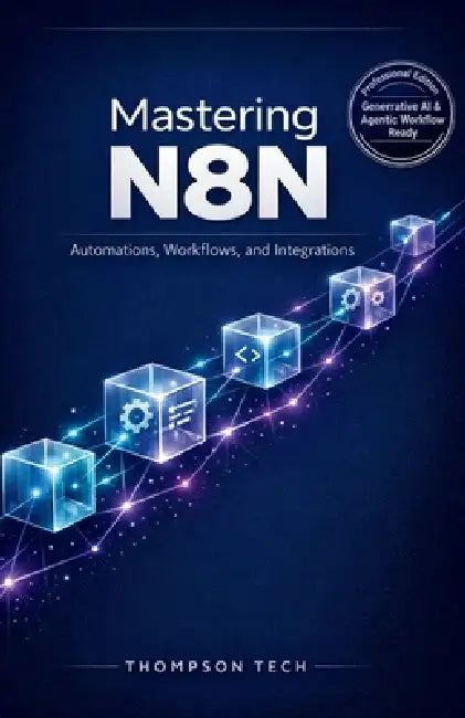 Mastering N8N: The Ultimate Guide to Workflow Automation: Boost Productivity, Connect Apps, and Streamline Tasks Without Coding by Thompson Tech