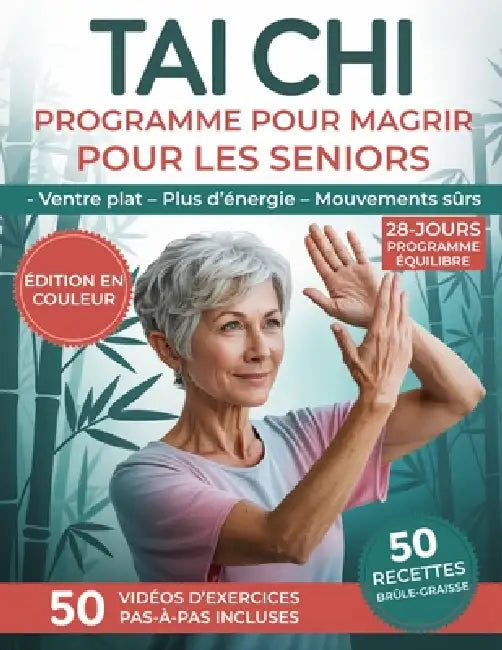Tai Chi Programme pour Maigrir: Méthode Douce et Progressive à Domicile pour Femmes après 50 Ans afin de Perdre du Poids Durable, Réduire Ventre et Ha by Edward Wu-Lan Shepherd
