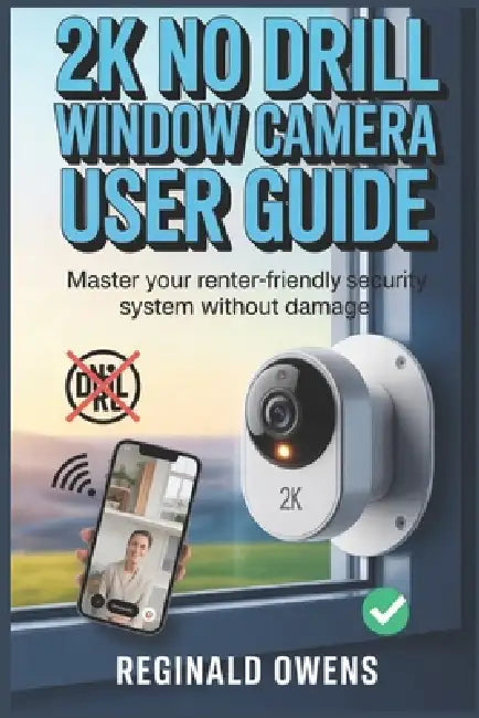 2k No Drill Window Camera: Easy Accessibility Tools, Secure Online Connections, and Time-Saving Tricks to Embrace Technology with Confidence and Joy by Reginald Owen