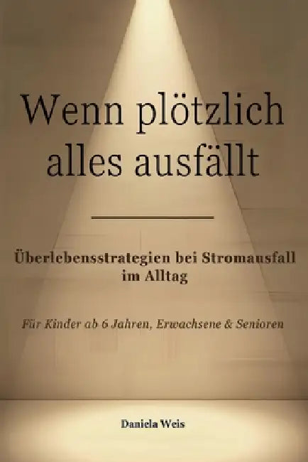 Wenn plötzlich alles ausfällt: Überlebensstrategien bei Stromausfall im Alltag by Daniela Weis