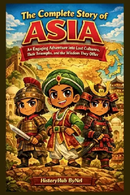 The Complete Story of ASIA: A Kids' History Book: An Engaging Adventure into Lost Cultures, Their Triumphs, and Wisdom They Offer by Historyhub Bynel