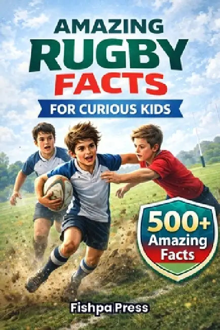 Amazing Rugby Facts for Curious Kids: 500+ True, Fun & Fascinating Rugby Facts for Kids Ages 8-14 by Fishpa Press