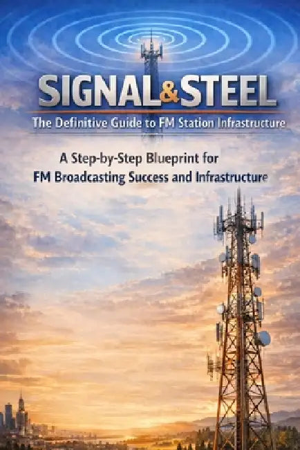 Signal & Steel: The Definitive Guide to FM Station Infrastructure: A Step-by-Step Blueprint for FM Broadcasting Success and Infrastructure by Jr. Leonard David J.