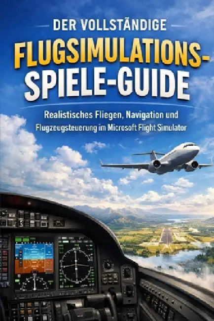 Der vollständige Flugsimulations-Spiele-Guide: Realistisches Fliegen, Navigation und Flugzeugsteuerung im Microsoft Flight Simulator by Leo Hanson