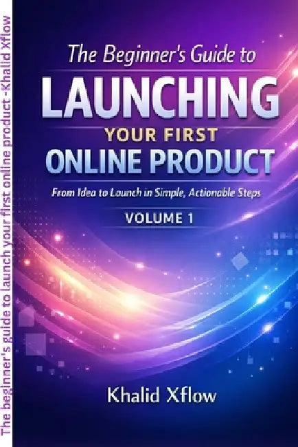 The Beginner's Guide to Launching Your First Online Product: From Idea to Launch in Simple, Actionable Steps by Khalid Xflow
