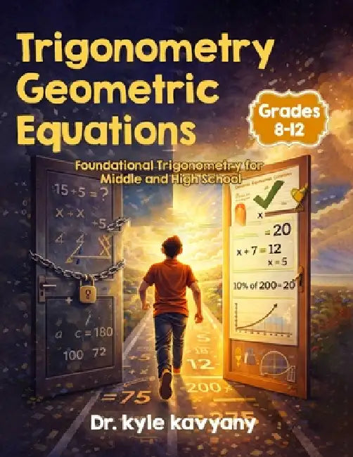 Trigonometry Geometric Equations for Grades 8-12: Foundational Trigonometry for Middle and High School by Kyle Kavyany