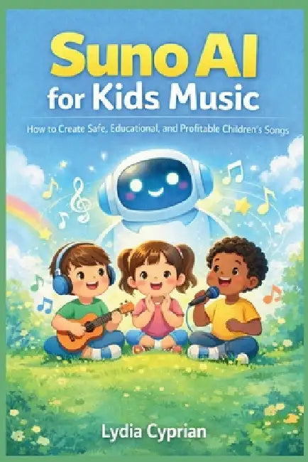 Suno AI for Kids Music: How to Create Safe, Educational, and Profitable Children's Songs by Lydia Cyprian