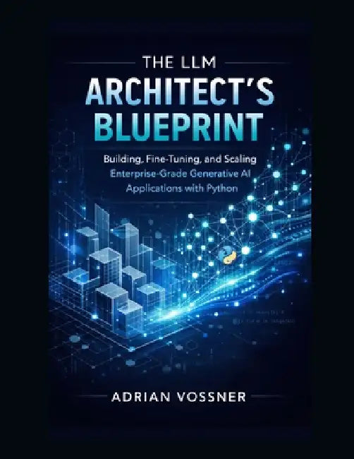 The LLM Architect's Blueprint: Building, Fine-Tuning, and Scaling Enterprise-Grade Generative AI Applications with Python by Adrian Vossner
