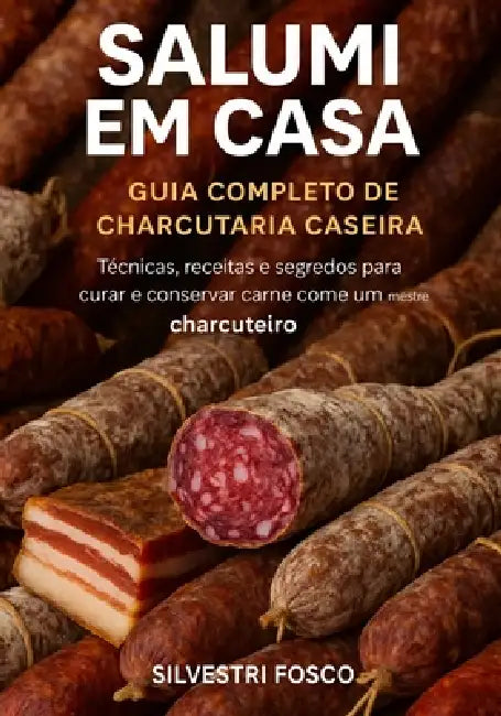 Salumi Em Casa: Guia completo de charcutaria caseira: Técnicas, receitas e segredos para curar e conservar carne como um mestre charcuteiro. by Fosco Silvestri