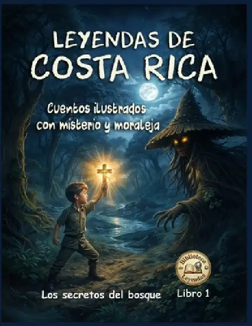 Leyendas de Costa Rica. Cuentos Ilustrados Con Misterio Y Moraleja. Libro 1: Los secretos del bosque by Elnica