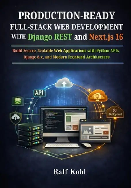 Production-Ready Full-Stack Web Development with Django REST and Next.js 16: Build Secure, Scalable Web Applications with Python APIs, Django 6.x, and by Ralf Kohl