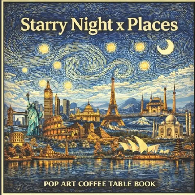 Starry Night x Places: Pop Art Coffee Table Book by Starry Night