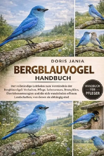 Bergblauvogel-Handbuch: Der vollständige Leitfaden zum Verständnis der Bergblauvögel: Verhalten, Pflege, Lebensraum, Brutzyklen, Überlebensstrategien by Doris Jania