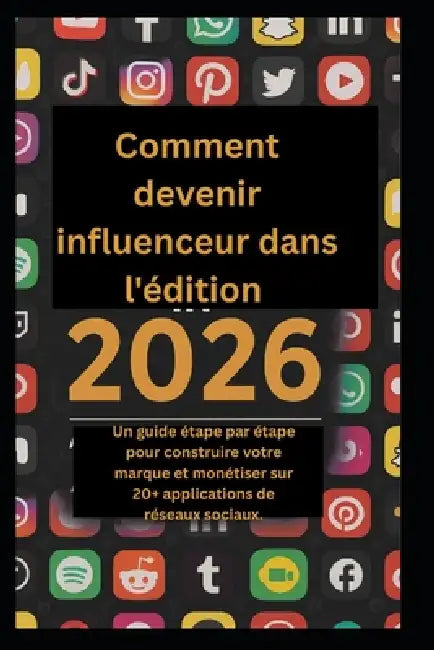Comment devenir influenceur dans l'édition 2026.: Un guide étape par étape pour construire votre marque et monétiser sur 20+ applications de réseaux s by Kaleigh S. Gracia