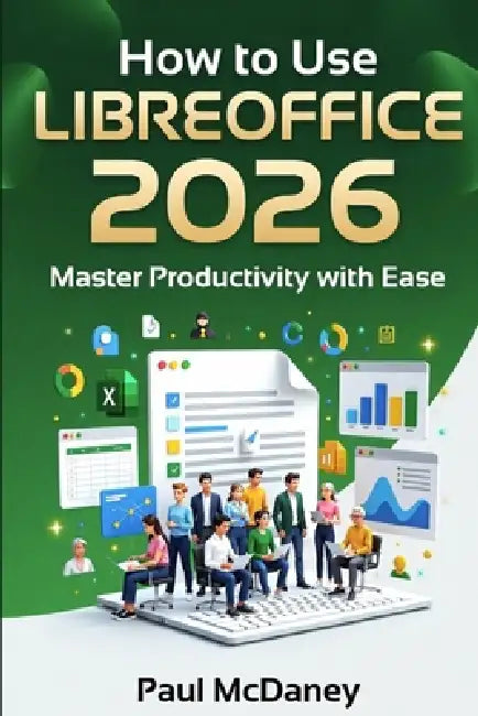 How to Use LibreOffice 2026: The Complete Step-by-Step Guide for Students, Professionals, and Seniors to Master Word Processing, Spreadsheets, Present by Paul McDaney