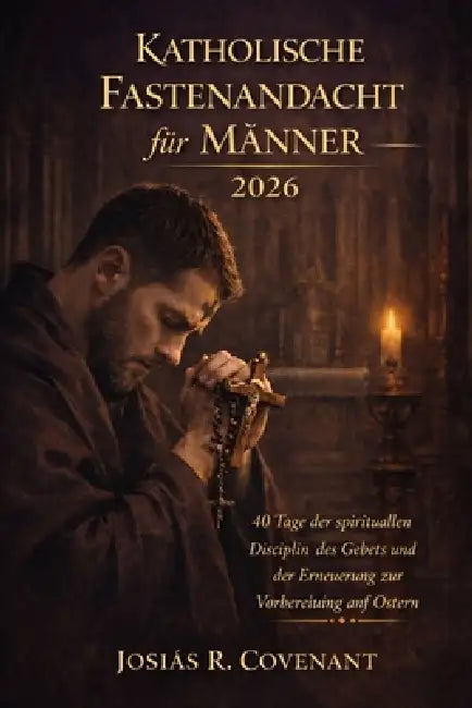 Katholische Fastenandacht für Männer 2026: 40 Tage der spirituellen Disziplin, des Gebets und der Erneuerung zur Vorbereitung auf Ostern by Josiah R. Covenant