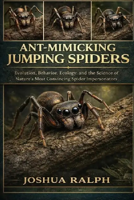 Ant-Mimicking Jumping Spiders: Evolution, Behavior, Ecology, and the Science of Nature's Most Convincing Spider Impersonators by Joshua Ralph