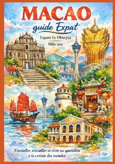 MACAO guide Expat: S'installer, travailler et vivre au quotidien à la croisée des mondes. by Milo Nox