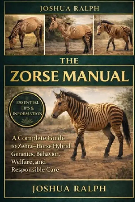 The Zorse Manual: A Complete Guide to Zebra-Horse Hybrid Genetics, Behavior, Welfare, and Responsible Care by Joshua Ralph