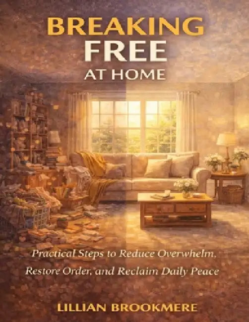 Breaking Free at Home: Practical Steps to Reduce Overwhelm, Restore Order, and Reclaim Daily Peace by Lillian Brookmere
