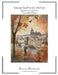 Autumn Stroll in the Old City Cross Stitch Pattern: Regular and Large Print Cross Stitch Pattern by Carmen Wolf, Serenity Stitchworks