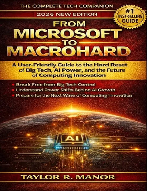 From Microsoft to Macrohard: A User-Friendly Guide to the Hard Reset of Big Tech, AI Power, and the Future of Computing Innovation by Taylor R. Manor