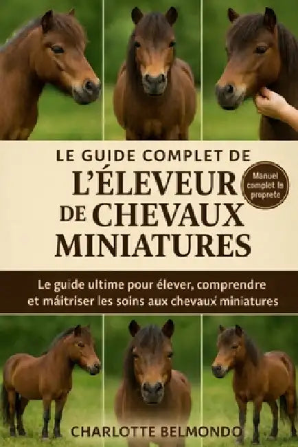 Le Guide Complet de l'Éleveur de Chevaux Miniatures: Le guide ultime pour élever, comprendre et maîtriser les soins aux chevaux miniatures by Charlotte Belmondo
