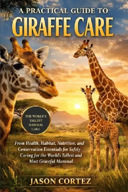 A Practical Guide to Giraffe Care: Health, Habitat, Nutrition, and Conservation Essentials for Safely Caring for the World's Tallest and Most Graceful by Jason Cortez
